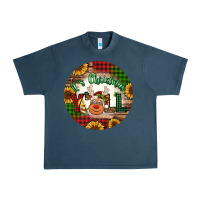 Midnight Navy it's Christmas y'all reindeer Christmas Urban Heavy Tee - Jasminsmagicworld