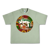 Oil Green it's Christmas y'all reindeer Christmas Urban Heavy Tee - Jasminsmagicworld