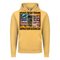 Vintage Mustard westerm usa army boots Vintage Hoodie - Artiststas