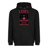 Black Kids Level 7 Unlocked Awesome Since 2013 Heavyweight Hoodie - Bettercallsaul