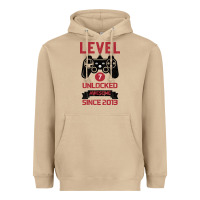 Mushroom Kids Level 7 Unlocked Awesome Since 2013 Heavyweight Hoodie - Bettercallsaul