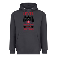 Smoke Kids Level 7 Unlocked Awesome Since 2013 Heavyweight Hoodie - Bettercallsaul