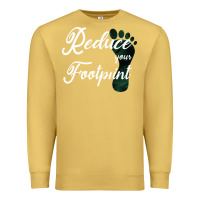 Antique Gold Climate Change Reduce Your Carbon Footprint Gift Premium Sweatshirt - Bettercallsaul