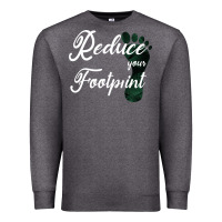 Charcoal Heather Climate Change Reduce Your Carbon Footprint Gift Premium Sweatshirt - Bettercallsaul