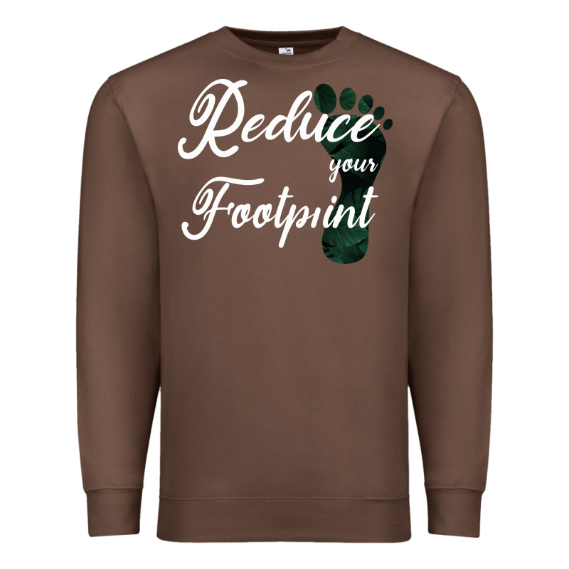 Climate Change Reduce Your Carbon Footprint Gift Premium Sweatshirt by Bettercallsaul | Teevron