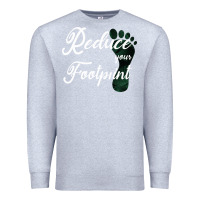 Heather Grey Climate Change Reduce Your Carbon Footprint Gift Premium Sweatshirt - Bettercallsaul