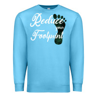 Ocean Blue Climate Change Reduce Your Carbon Footprint Gift Premium Sweatshirt - Bettercallsaul