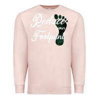 Pale Pink Climate Change Reduce Your Carbon Footprint Gift Premium Sweatshirt - Bettercallsaul