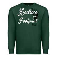 Sports Green Climate Change Reduce Your Carbon Footprint Gift Premium Sweatshirt - Bettercallsaul