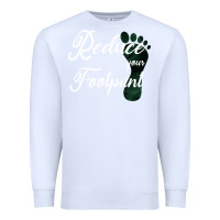 White Climate Change Reduce Your Carbon Footprint Gift Premium Sweatshirt - Bettercallsaul