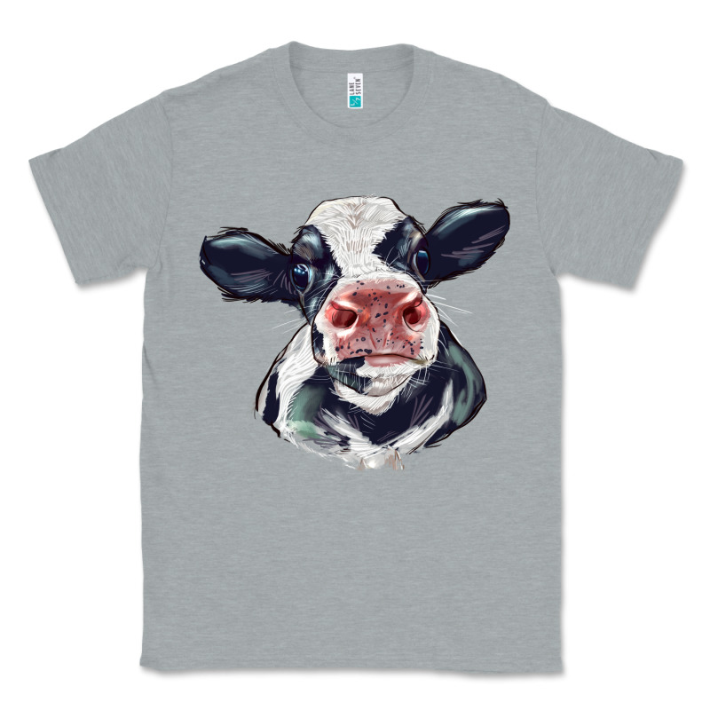 Holstein Calf Face Classic Tee by LillyAllenDesigns | Teevron