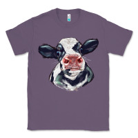Lavender holstein calf face Classic Tee - LillyAllenDesigns