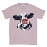 Lilac holstein calf face Classic Tee - LillyAllenDesigns