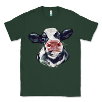 Sports Green holstein calf face Classic Tee - LillyAllenDesigns