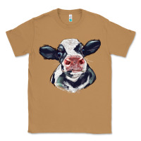 Toasted Coconut holstein calf face Classic Tee - LillyAllenDesigns