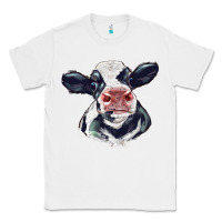 White holstein calf face Classic Tee - LillyAllenDesigns