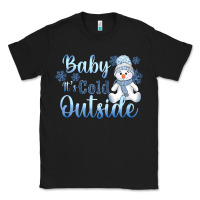 Black baby it's cold outside Classic Tee - AdoDesignShop