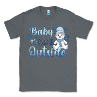 Charcoal Heather baby it's cold outside Classic Tee - AdoDesignShop