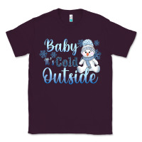 Plum baby it's cold outside Classic Tee - AdoDesignShop