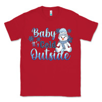 Red baby it's cold outside Classic Tee - AdoDesignShop