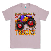 Lilac Easily Distracted By Trucks Classic Tee - CowhideDigitalArt