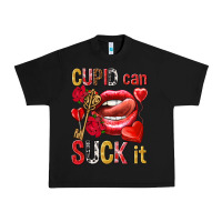 Black cupid can suck it Urban Heavy Tee - NancyCooperArtShop