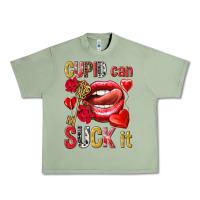 Oil Green cupid can suck it Urban Heavy Tee - NancyCooperArtShop