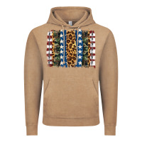 Usa Army Pattern Brushstroke Vintage Hoodie | Teevron