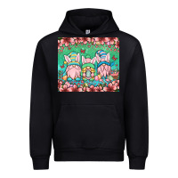 Black Easter gnomes Urban Hoodie - OliviaCreatesArt