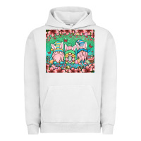 Pigment Lunar Rock Easter gnomes Urban Hoodie - OliviaCreatesArt
