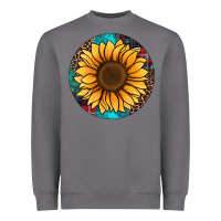 Storm sunflower christmas ornament Heavyweight Sweatshirt - Jasminsmagicworld