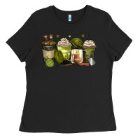 Black army coffee cups Ladies Tee - Zillion Design Studio