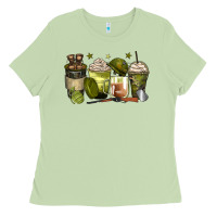 Matcha army coffee cups Ladies Tee - Zillion Design Studio