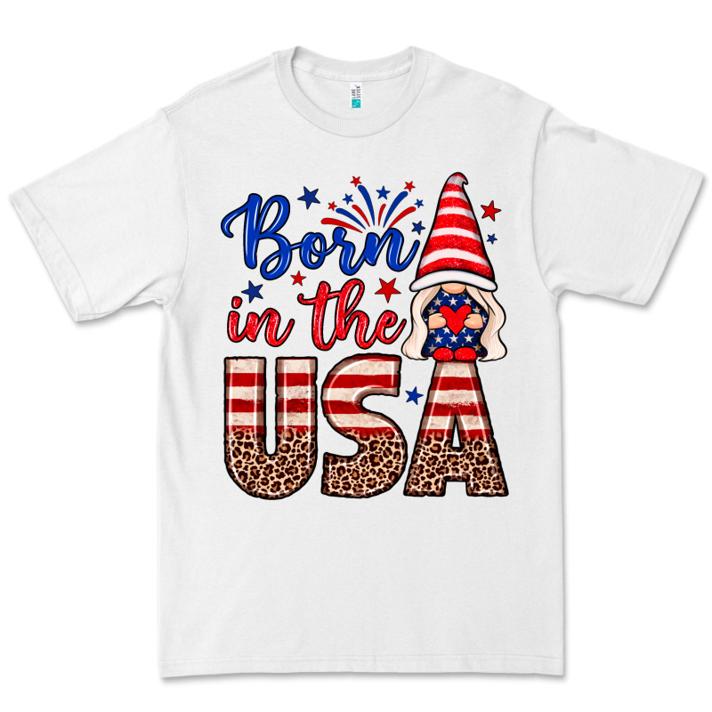 Born In The Usa Gnome Premium Tee by Neo Western | Teevron