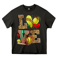 Asphalt love softball Heavy Core Tee - Zillion Design Studio