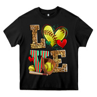 Black love softball Heavy Core Tee - Zillion Design Studio