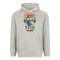 Moon Dust Vintage 1980 Original Parts Women 40th Birthday Heavyweight Hoodie - Bettercallsaul