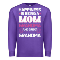 Purple Mom Grandma Premium Sweatshirt - Bettercallsaul