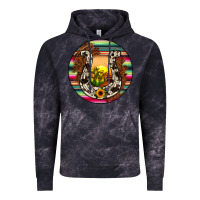 Cloud Black horseshoe circle Vintage Hoodie - JahusDesignShop