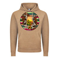 Vintage Coffee horseshoe circle Vintage Hoodie - JahusDesignShop