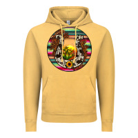 Vintage Mustard horseshoe circle Vintage Hoodie - JahusDesignShop