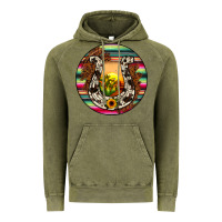 Vintage Olive horseshoe circle Vintage Hoodie - JahusDesignShop
