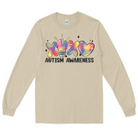 Mushroom autism awareness Long Sleeve Tee - MaliasSmallBusiness