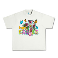 Pistachio happy easter cross Urban Heavy Tee - BarkalooDesign