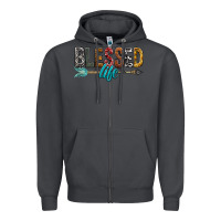 Smoke Blessed Life Zipper Hoodie - BundleAndBundleShop
