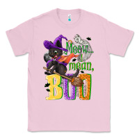 Bubblegum Pink Meow i mean, boo Halloween Classic Tee - NancyCooperArtShop