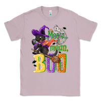 Lilac Meow i mean, boo Halloween Classic Tee - NancyCooperArtShop