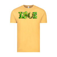 Vintage Mustard love with horseshoe Vintage Tee - AdoDesignShop