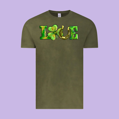 Love With Horseshoe Vintage Tee Designed By Adodesignshop
