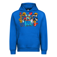 Cobalt ekg tech Urban Hoodie - OliviaCreatesArt